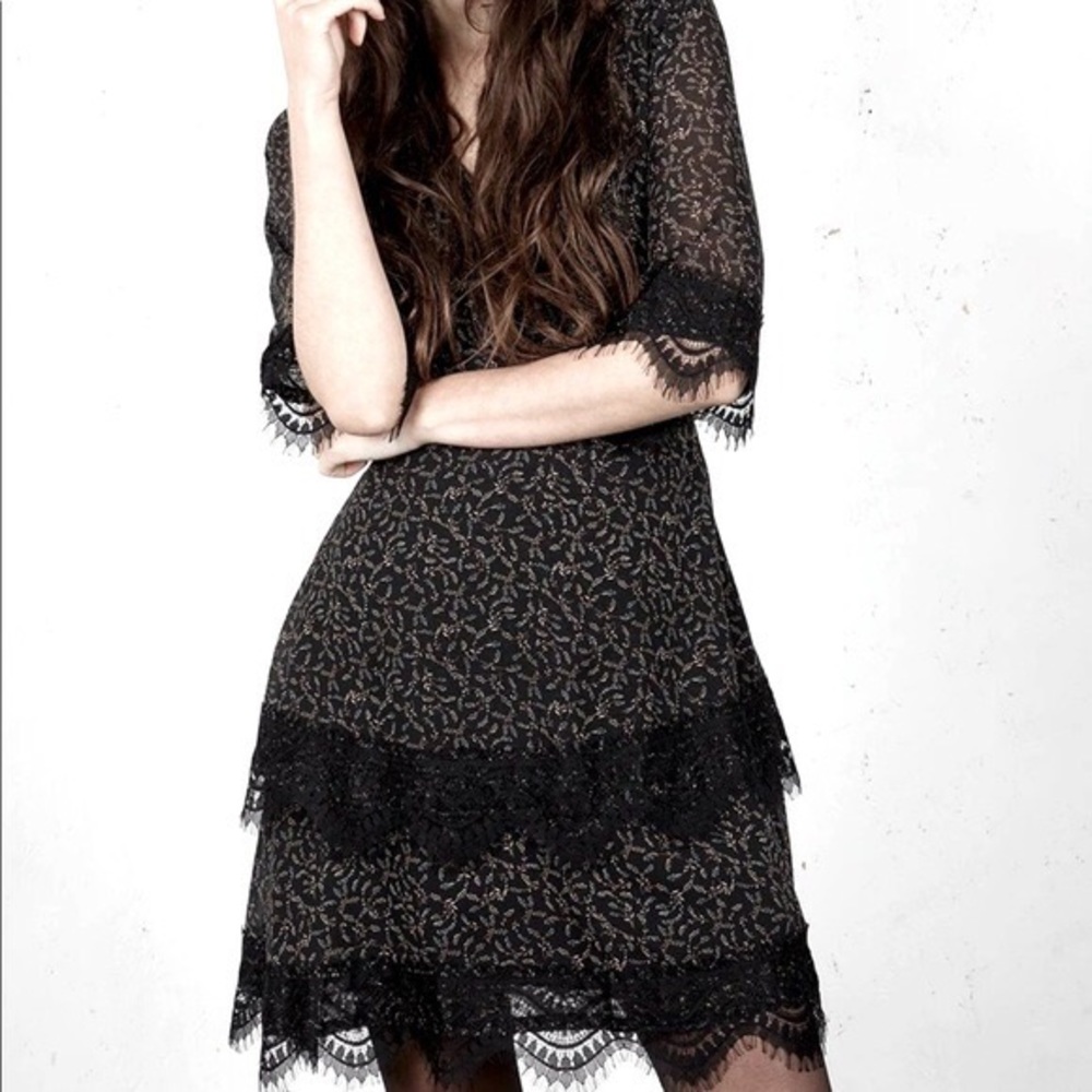 Disturbia Delphinium Dress US 6 UK 10